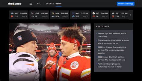 thescore nfl|NFL News .